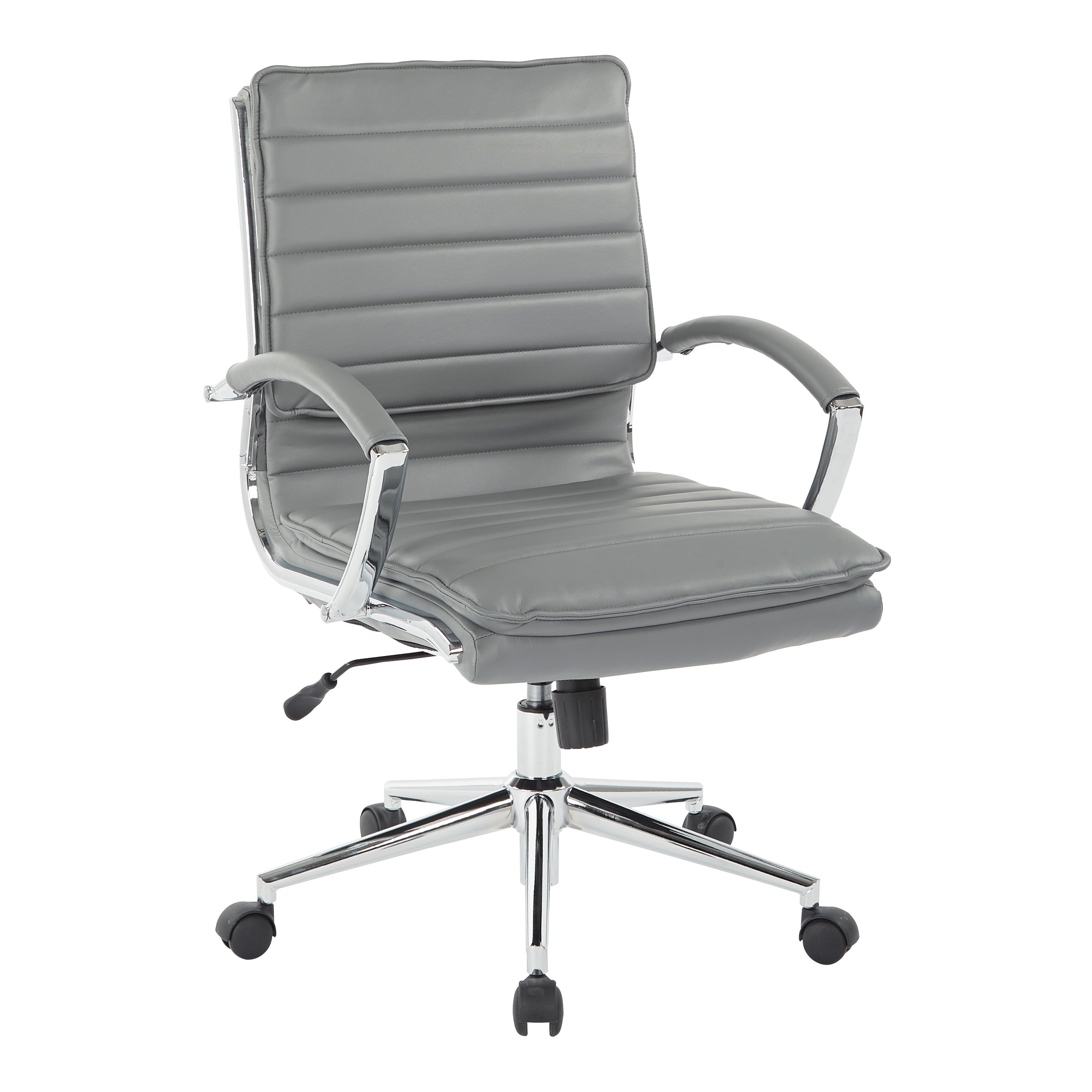 Mid Back Manager's Faux Lthr Chair